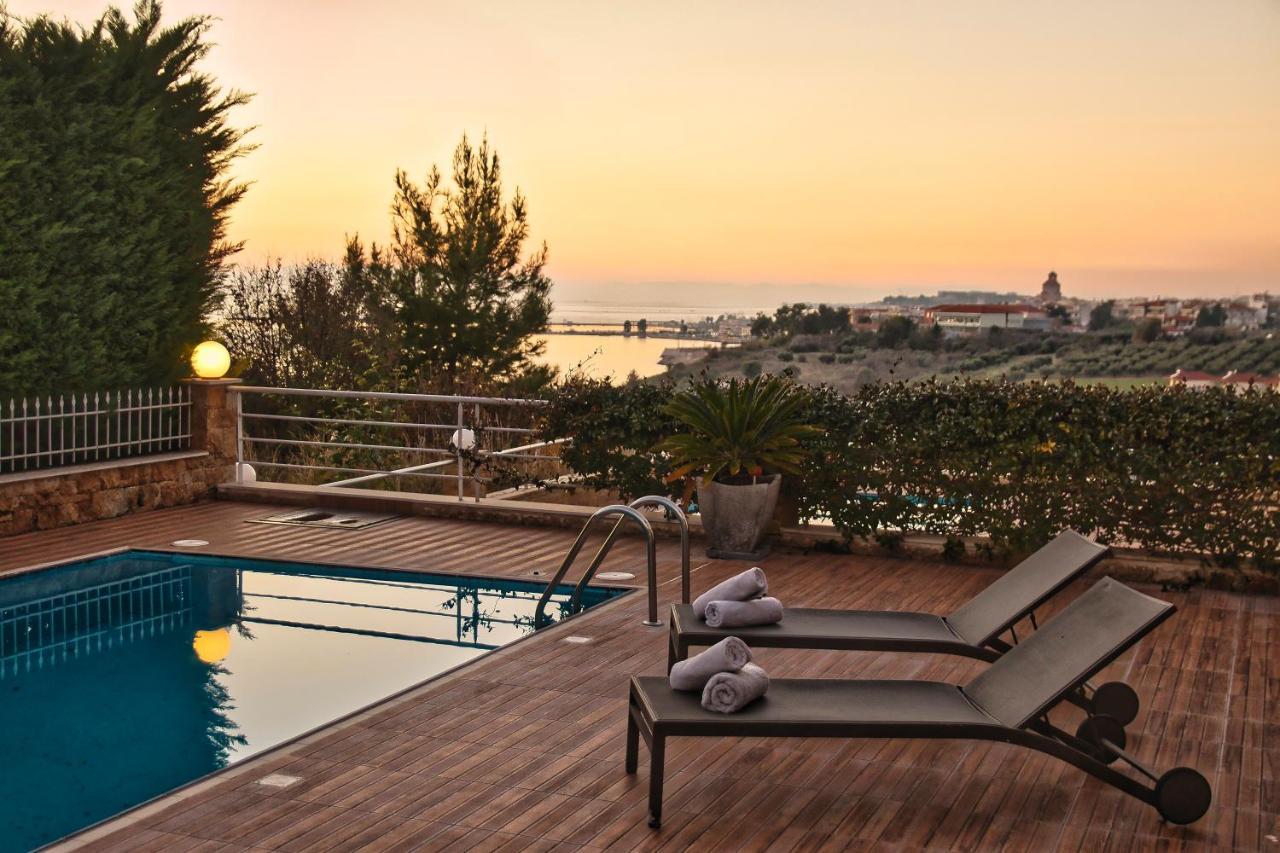 Nefeli & Dina Villas By Diomedes Group Nea Moudania Bagian luar foto