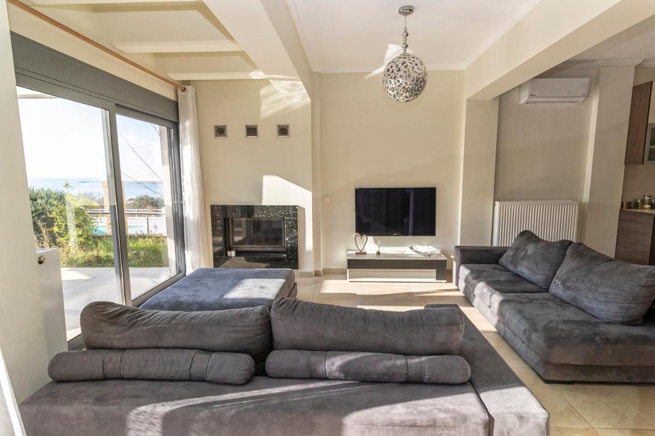 Nefeli & Dina Villas By Diomedes Group Nea Moudania Bagian luar foto