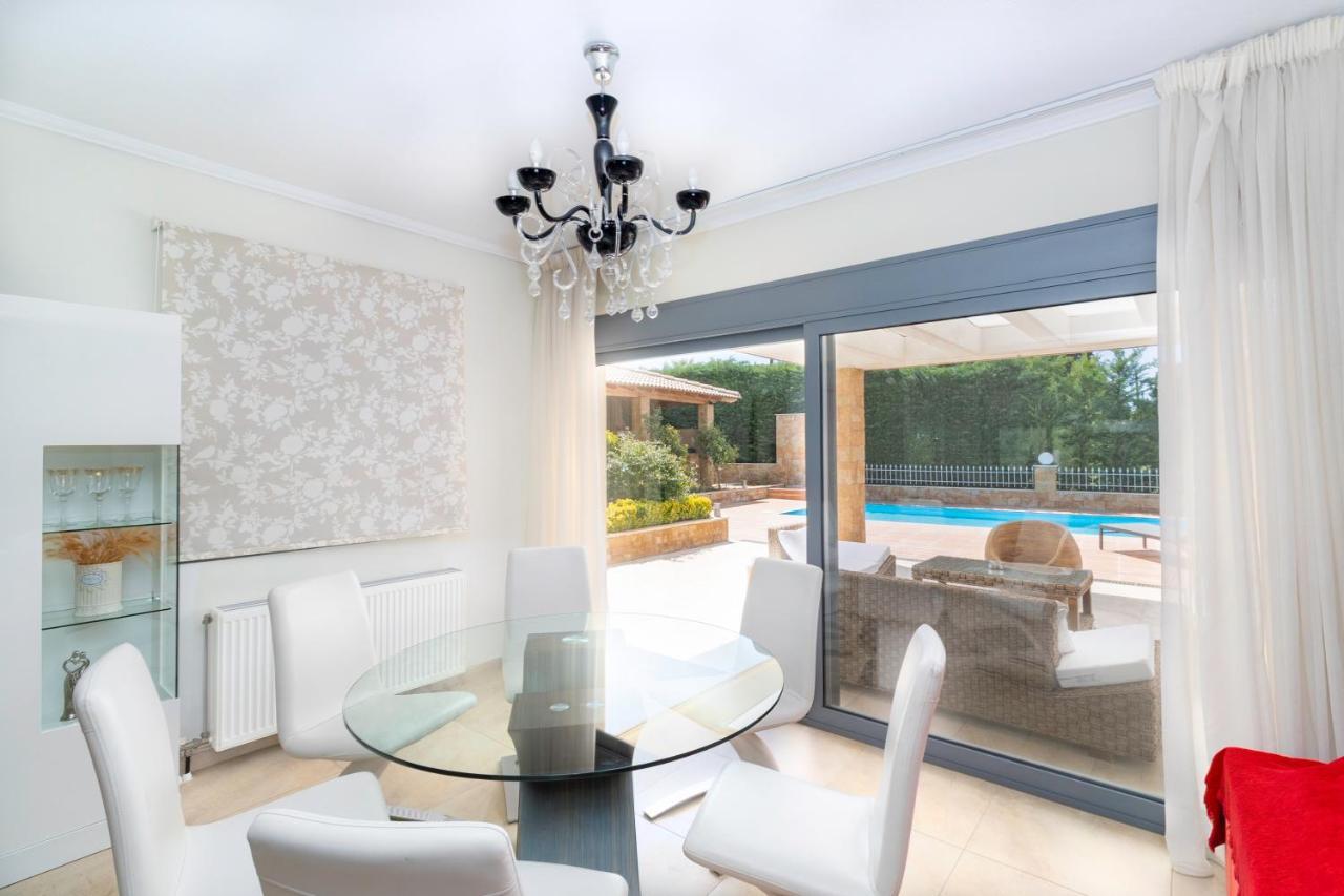 Nefeli & Dina Villas By Diomedes Group Nea Moudania Bagian luar foto